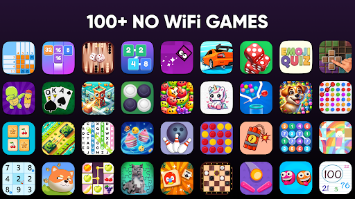 Offline Games No WiFi Fun 100+