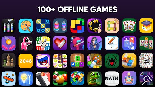 Offline Games No WiFi Fun 100+